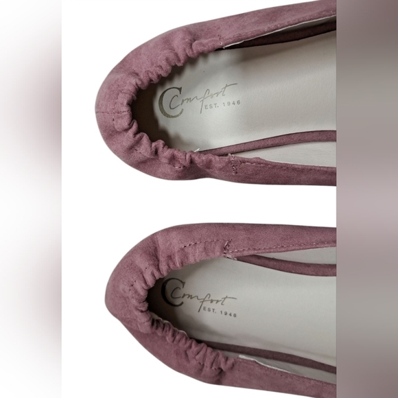 Comfort Est 1946 Rose Pink Ballet Flat Sandals Size 9 - Picture 4 of 9